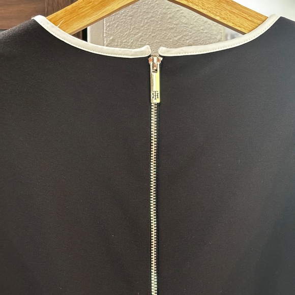 Tommy Hilfiger Flutter-Sleeve Mini Dress - Black 6 - Picture 6 of 7